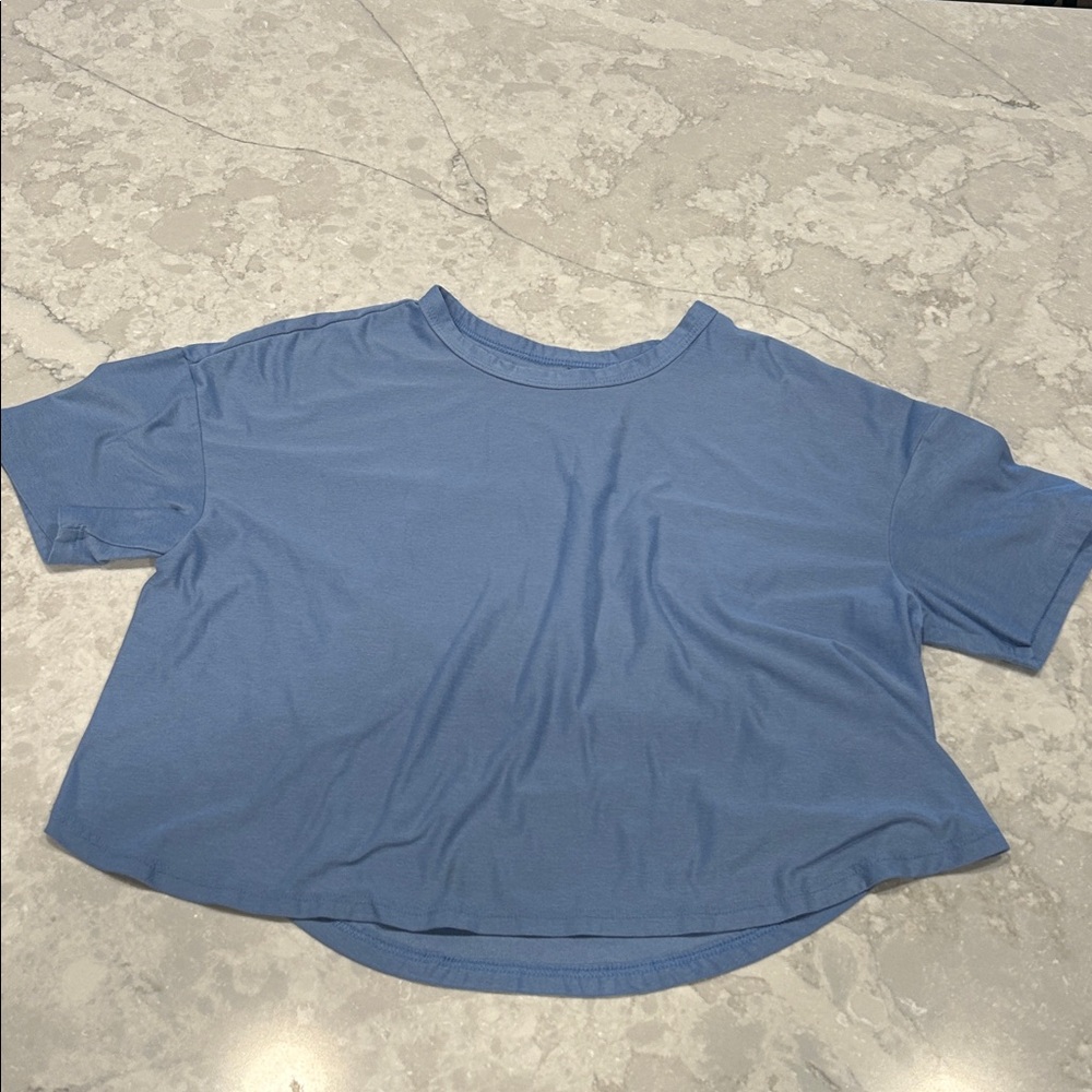 Old Navy Active Cloud 94 Soft Blue Top